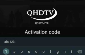 qhdtv activation code